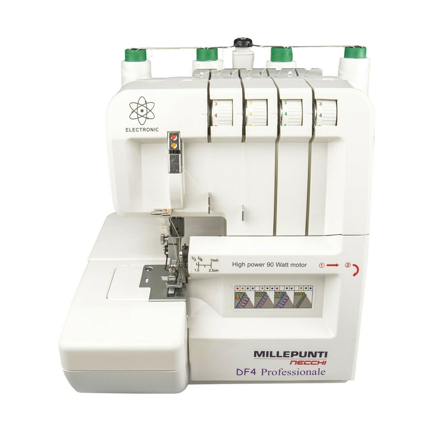 DF4millipuntinecchi 3 and 4 thread overlocker sewing machine