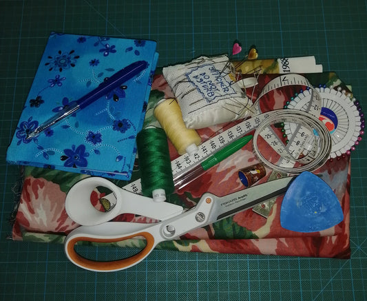 Sewing utensils needed for sewing course